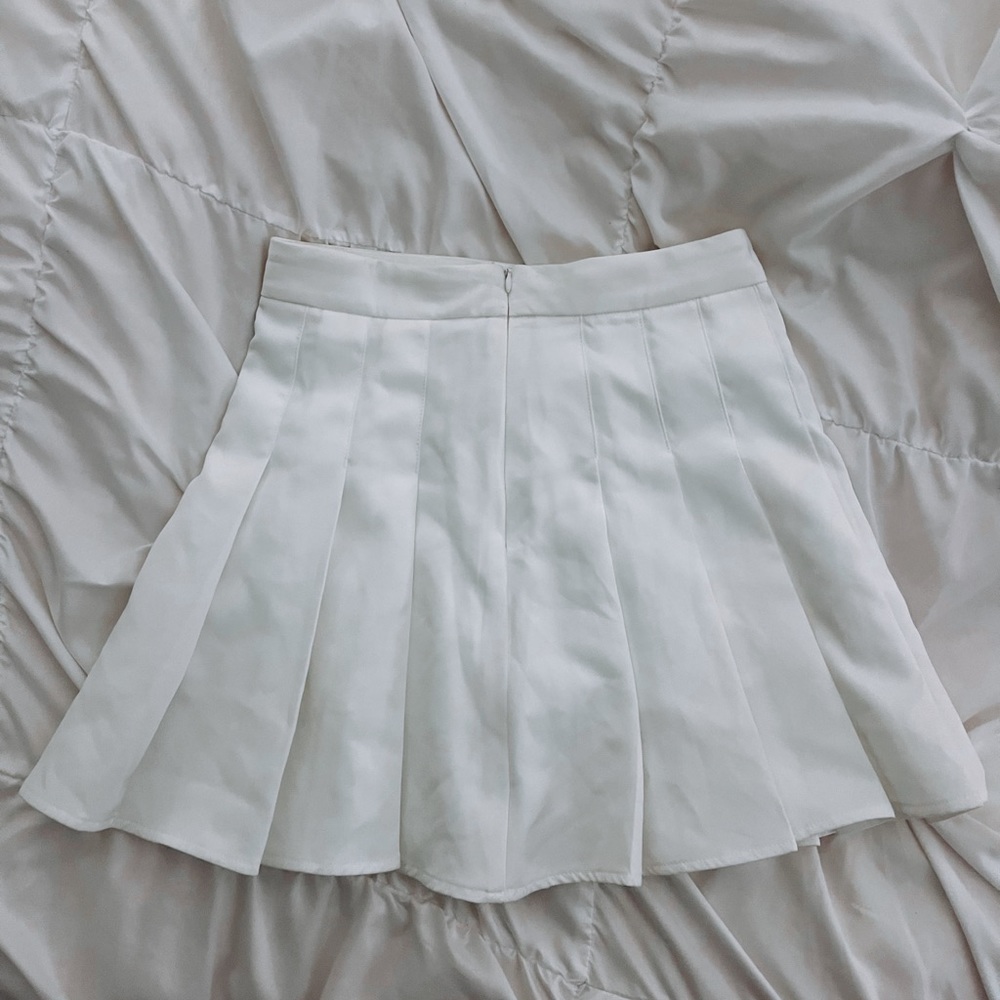 White Tennis Skirt